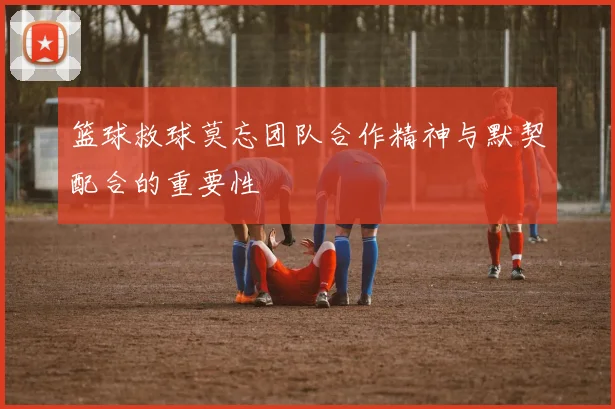 篮球救球莫忘团队合作精神与默契配合的重要性